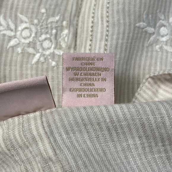 St Tropez Linen Beach Coverup - Picture 9 of 9